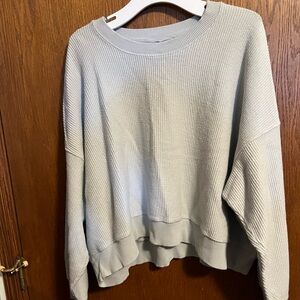 Aerie cropped sweatshirt